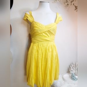 Leifsdottir Yellow Dress